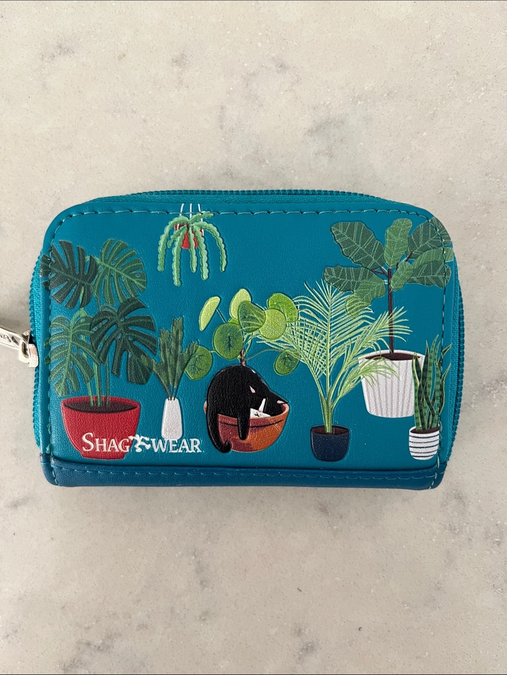 Shag Wear Zip Wallet Cat Lovers